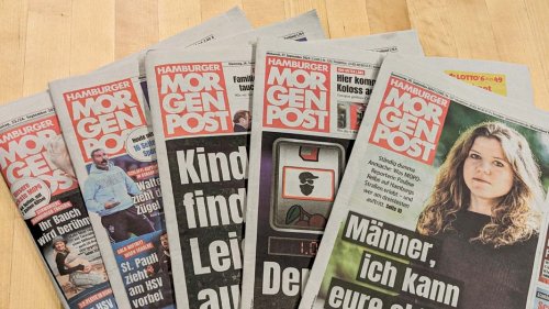 Aus für "Hamburger Morgenpost" als Tageszeitung angekündigt