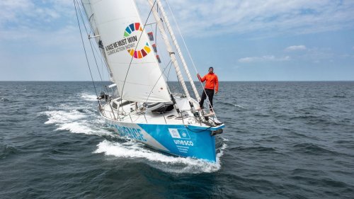 Herrmann stellt Malizia Explorer vor - Ein Segelboot für die Klimaforschung