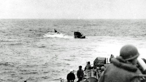 Todesfahrt von "U 550": US-Schiffe versenken deutsches U-Boot