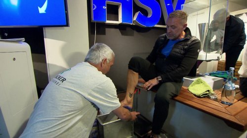 Vier neue Abdrücke für den Walk of Fame des HSV