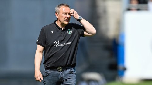 96-Trainer Breitenreiter: "Haben die Verunsicherung gesehen"