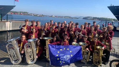 Fünfter Platz für Schweriner Brass Band