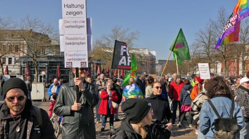 "Bürgerinitiative Norddeutschland" und Gegendemo in Neumünster unterwegs