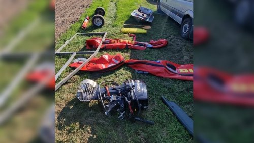 Geklautes DLRG-Rettungsboot zerstört gefunden
