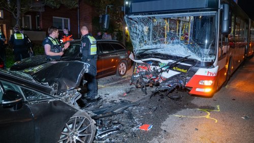 Hamburg: Verletzte bei zwei Unfällen mit HVV-Bussen