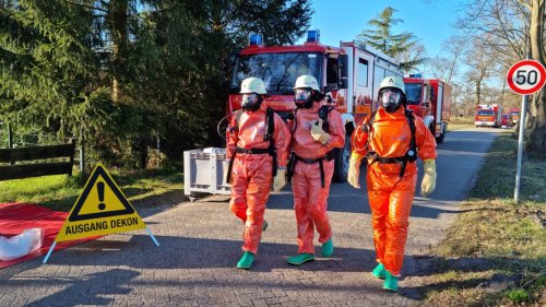Feuerwehr misst Strahlung in Haus im Landkreis Leer