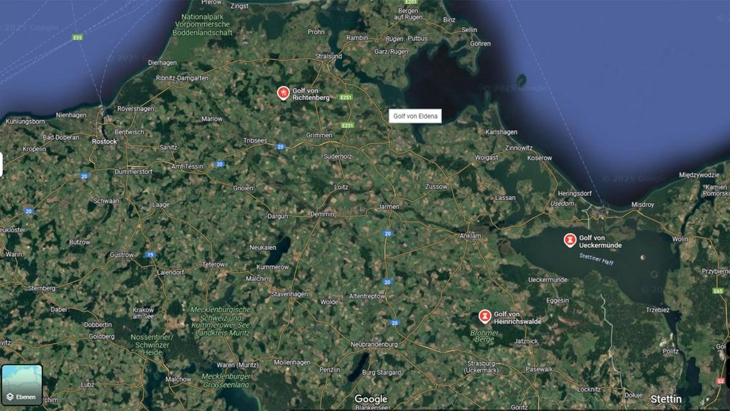 "Golf von Heinrichswalde": Google-Nutzer nehmen Trump auf die Schippe