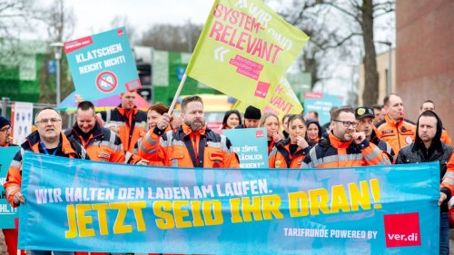 (Fast) Nichts geht mehr: Warnstreiks in ganz Niedersachsen