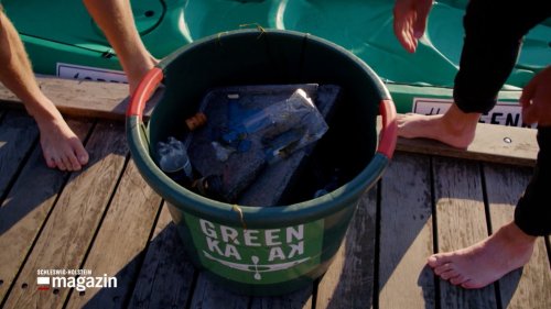 Green Kayak: Gratis Paddeln und Müll sammeln