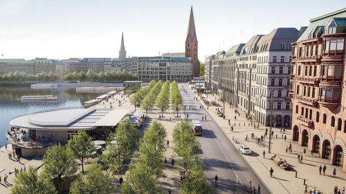 Jungfernstieg-Umbau: Hamburg investiert 13,4 Millionen Euro