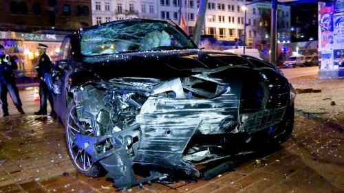 Zwei HSV-Profis offenbar an Autorennen und Unfall beteiligt