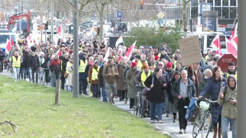 Beschäftigte der Stadt Hamburg wieder im Warnstreik