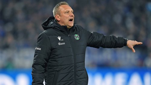 96-Coach Breitenreiter: "Riesenkompliment an meine Mannschaft"