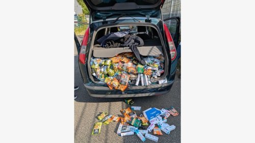 Diebstahl-Route geplant? Polizei entdeckt Kofferraum voller Diebesgut