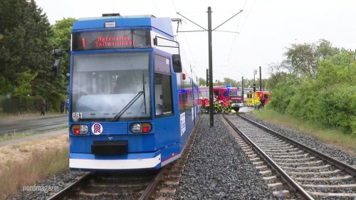 Erneut schwerer Straßenbahnunfall in Rostock