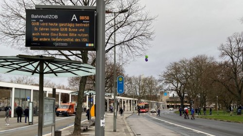 Warnstreik in Niedersachsen: Ab heute stehen Busse wieder still
