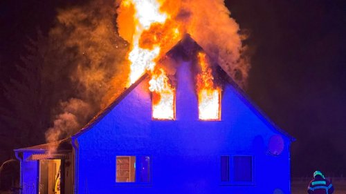 150.000 Euro Schaden: Feuer zerstört Einfamilienhaus in Pulow