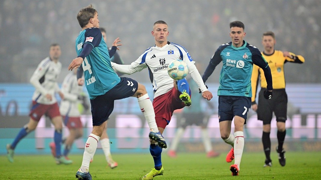 HSV und Köln steigen laut KI in die Bundesliga auf - So endet die 2. Liga