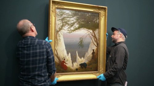 Meisterwerke von Caspar David Friedrich in Hamburg angekommen