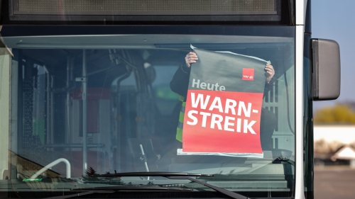 Warnstreik im ÖPNV: Etliche Busse fallen am Dienstag wohl aus