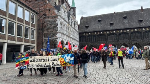 Gegen Krieg: Mehrere Ostermärsche in Schleswig-Holstein
