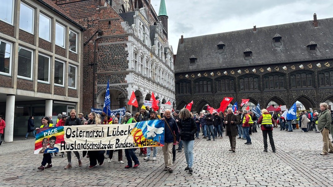 Gegen Krieg: Mehrere Ostermärsche in Schleswig-Holstein
