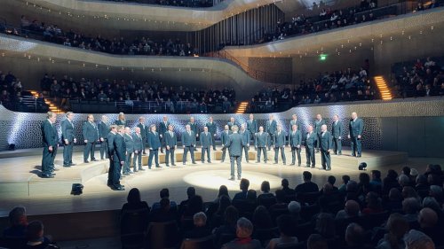 Elbphilharmonie: Mieskuoro Huutajat - der schreiende Männerchor