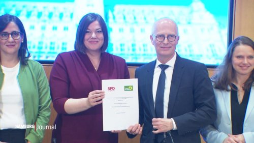 Rot-Grün regiert in Hamburg weiter: Koalitionsvertrag steht