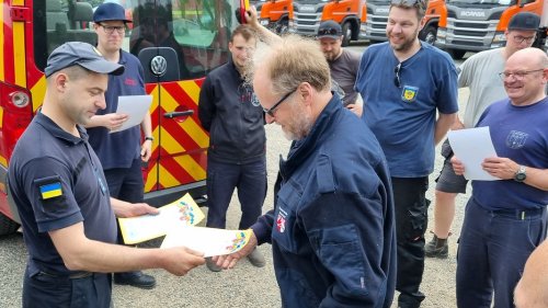 Feuerwehren aus Schleswig-Holstein helfen erneut ukrainischen Kameraden
