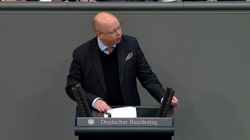 Stefan Seidler sitzt als "SSW-Einzelkämpfer" im Bundestag