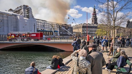 Brand in Kopenhagen: Dänischer Historiker über Trümmer einer Ikone