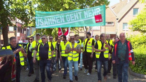 Warnstreik in Niedersachsen: Busse standen zwei Tage still
