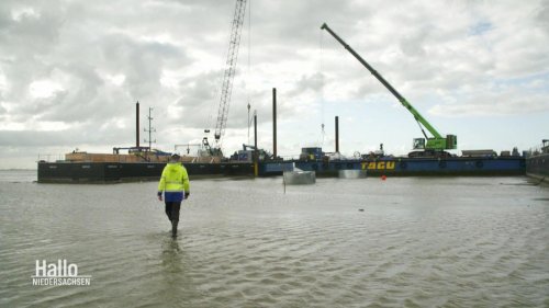 Unter Norderney entstehen Offshore-Leitungen