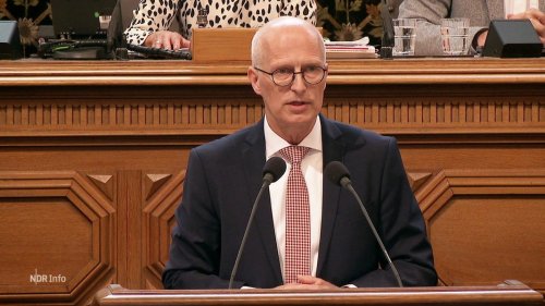 Regierungserklärung von Hamburgs Bürgermeister Tschentscher