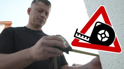 Realer Irrsinn: Haus zu breit in Verden