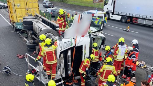 Lkw-Unfall auf der A2: Autobahn Richtung Dortmund wieder frei