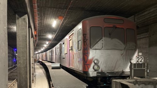 Geheimes Hamburger Depot: Uralte U-Bahnen unter der Horner Rennbahn
