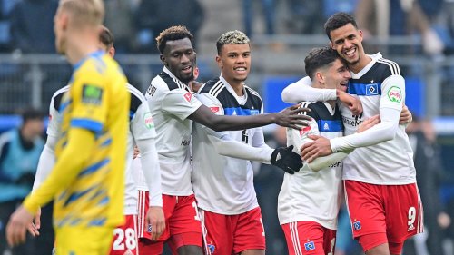 HSV schlägt Eintracht Braunschweig - Glatzel trifft doppelt