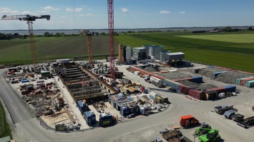 Suedlink-Tunnel bei Weweselsfleth schon 850 Meter lang