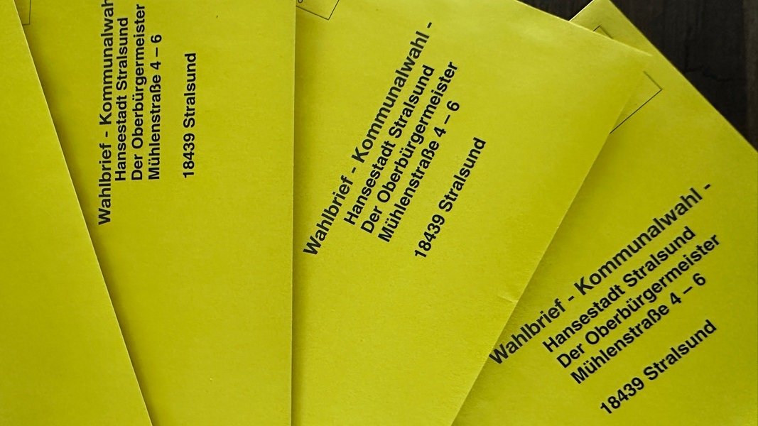 Stralsunder Briefwahllokal zur Landratswahl geöffnet