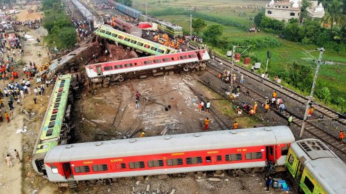 Zugunglück in Indien: Mindestens 280 Menschen sterben