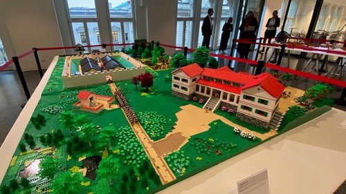 Hamburg: Altes Rom aus einer Million Lego-Steinen aufgebaut