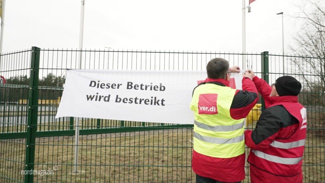 Nach Post-Streiks: Streik beim Paketzentrum in Neustrelitz