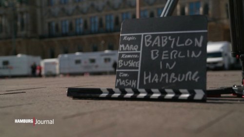 Dreharbeiten für "Babylon Berlin" - Was passiert im Rathaus?