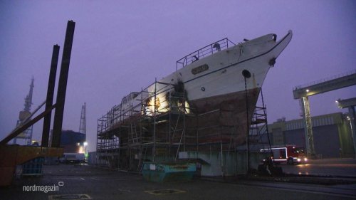 Segelschulschiff "Greif" der DDR-Marine wird saniert
