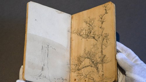 Caspar David Friedrichs "Karlsruher Skizzenbuch" wird versteigert