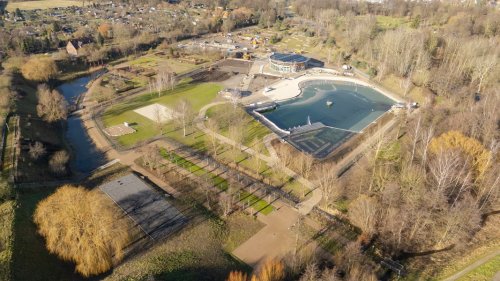 Winsen: Erstes klimaneutrales Naturbad Deutschlands eröffnet