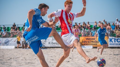 Deutsche Beachsoccer Liga startet mit Rostocker Robben