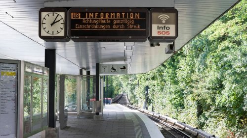 Warnstreik: Hochbahn rechnet Mittwoch mit Betriebseinstellung