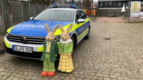 Oldenburger Polizei nimmt Hasenpaar "in Gewahrsam"